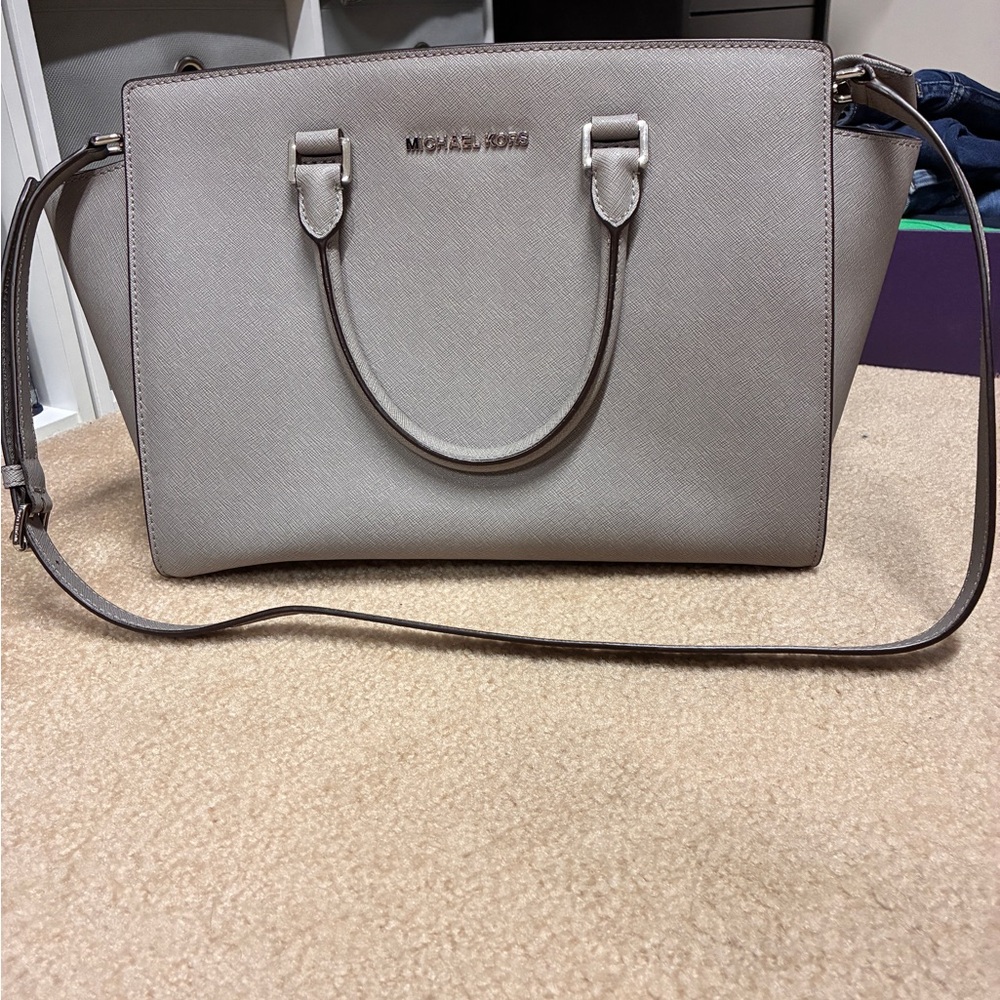 Michael Kors Gray Tote Bag